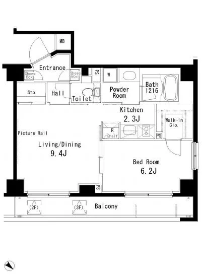 パークアクシス六本木檜町公園 208