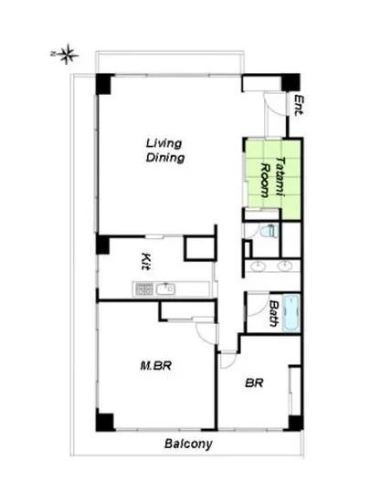 チュリス赤坂 1401