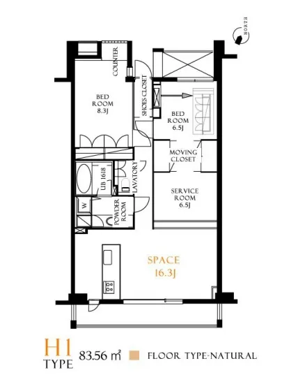 レジディア北新宿 202