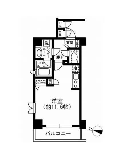 レジディア神田東 401