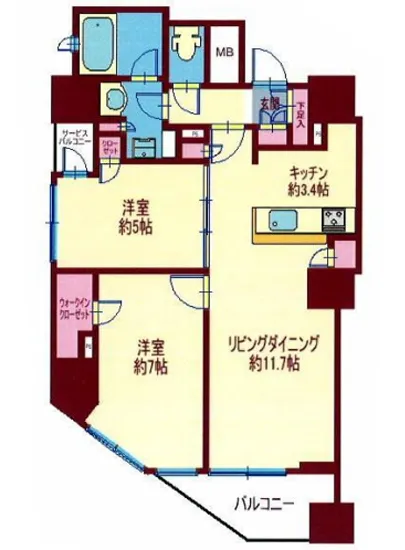 クレヴィア原宿 7F