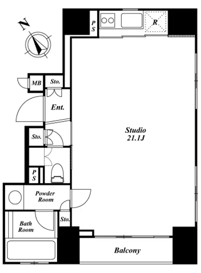 銀座パトリアタワー 402
