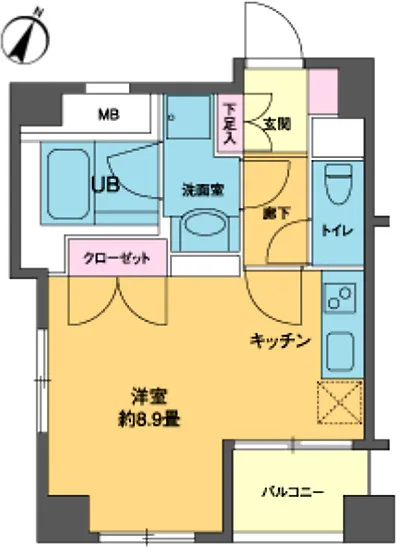 カスタリア南麻布 201