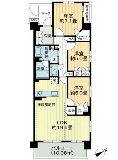 グランスイート高田馬場諏訪の杜 2F