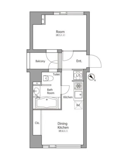 ローズハウス麻布十番 402