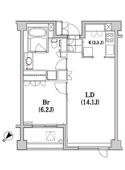 ブリリアイスト代々木上原 207