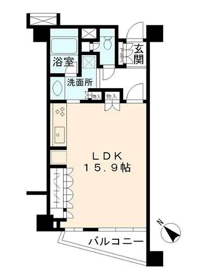 デュオフラッツ赤坂 602
