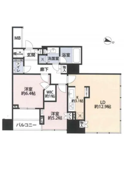 大崎ウエストシティタワーズ W-9F