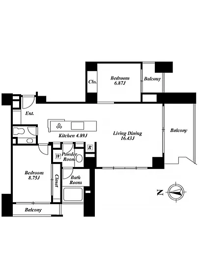 KDXレジデンス四谷 1002