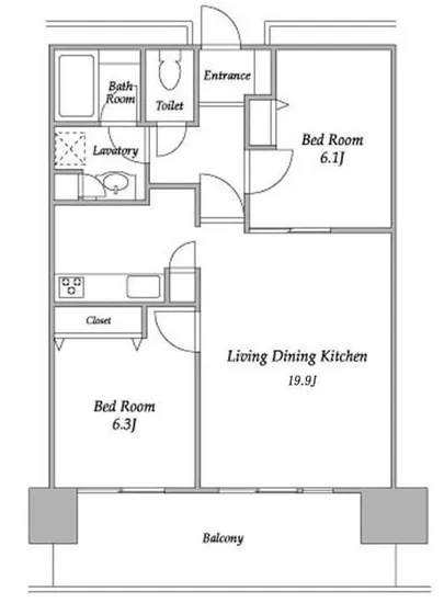 プラザタワー勝どき 1209