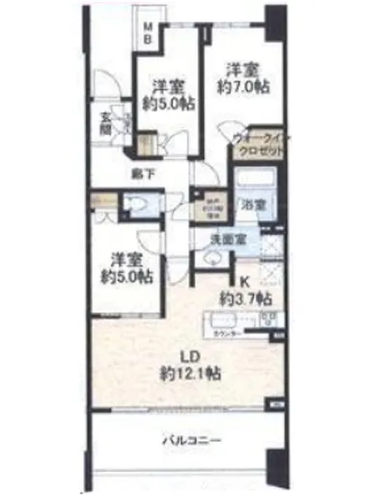 ブランズシティ品川勝島 1517