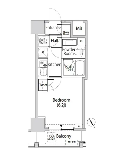 カーサスプレンディッド三田慶大前 602