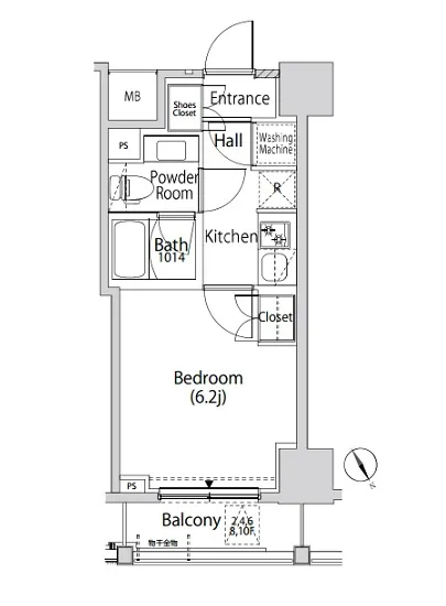 カーサスプレンディッド三田慶大前 303