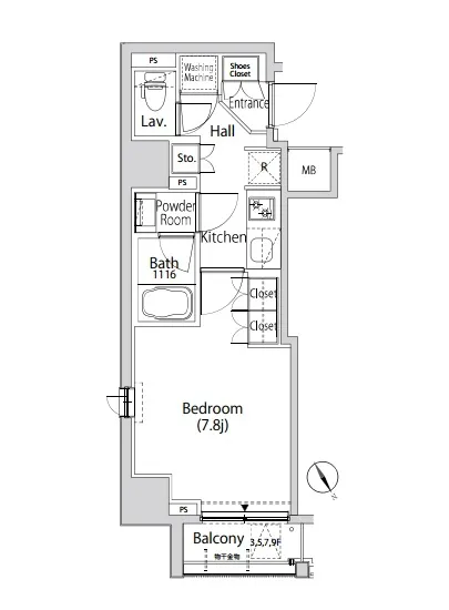 カーサスプレンディッド三田慶大前 704