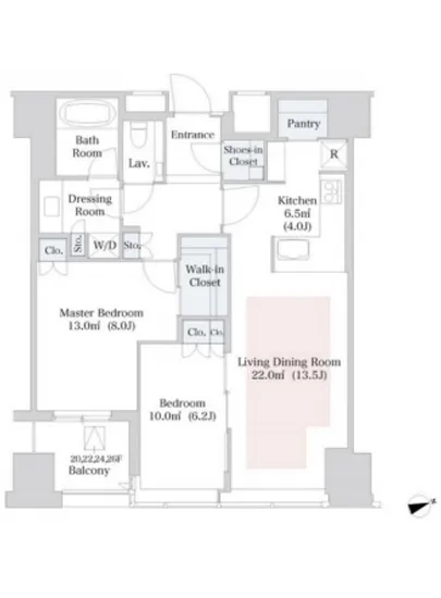 セントラルパークタワー・ラ・トゥール新宿 2115