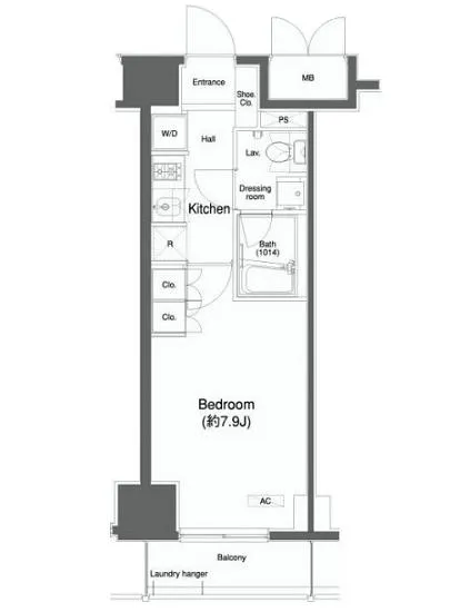 プラウドフラット白金高輪 607