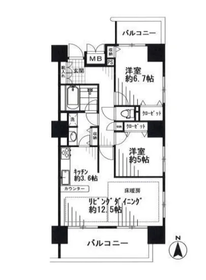 エクサージュ海岸 1702