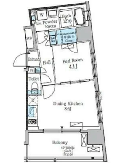 レジディア九段下Ⅱ 304