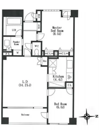 アパートメンツ東山 105