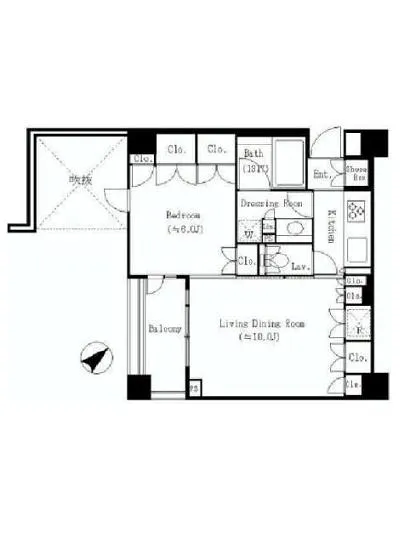 パークホームズ白金高輪アーバンレジデンス 408