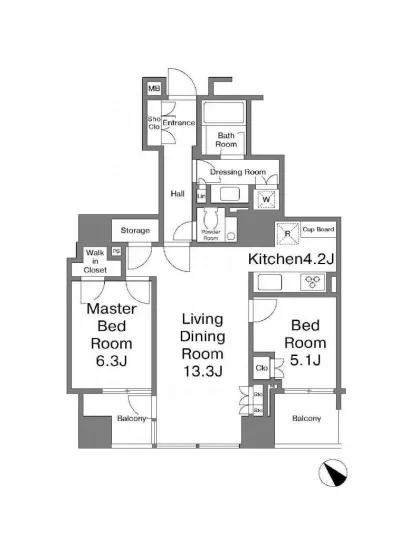 パークコート赤坂桜坂 502