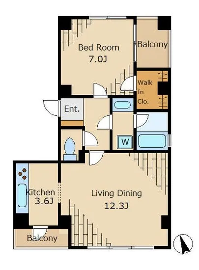 エルグランデ南麻布 701
