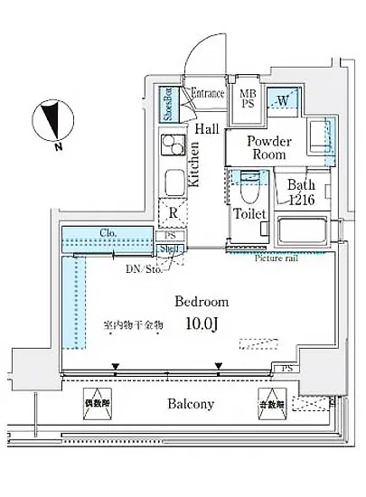 ミライズレジデンシャル九段 801