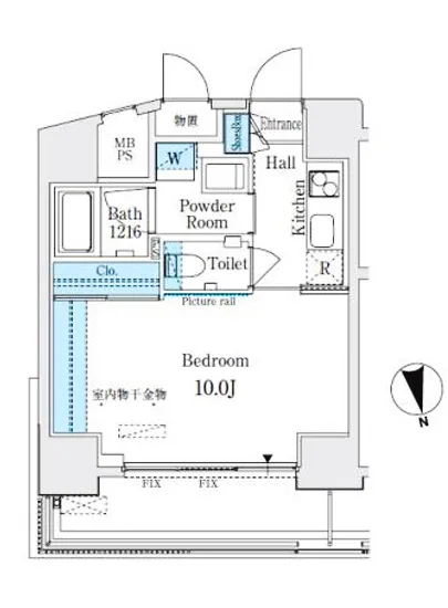 ミライズレジデンシャル九段 702