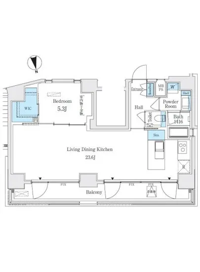 ミライズレジデンシャル九段 1301