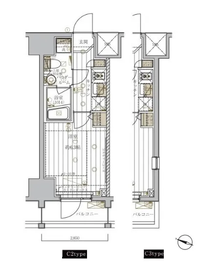 レガリス品川天王洲ベイサイドコート 1004