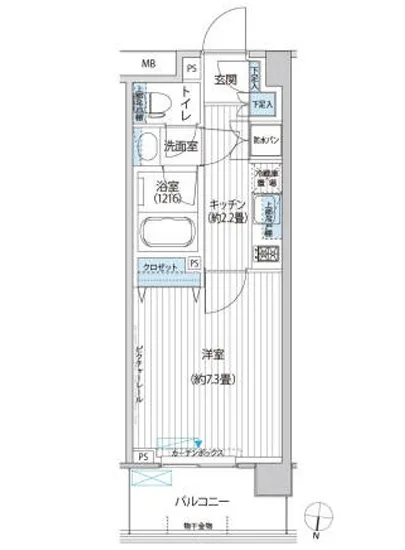 カスタリア目黒平町 306