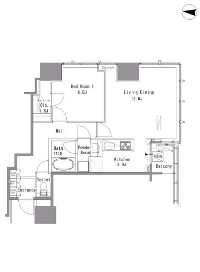 ホワイトタワー浜松町 209