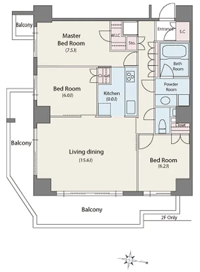 レグノ・グランデ一番町タワー 204
