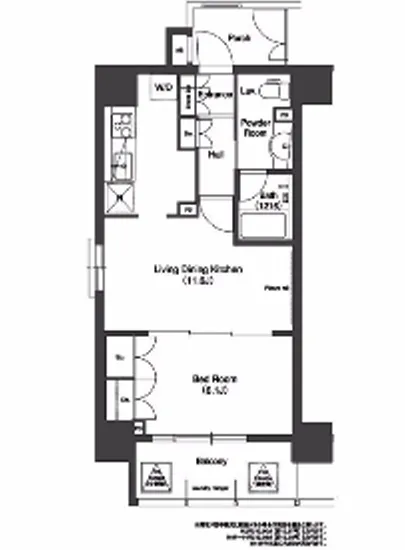 コンフォリア浅草松が谷 1301