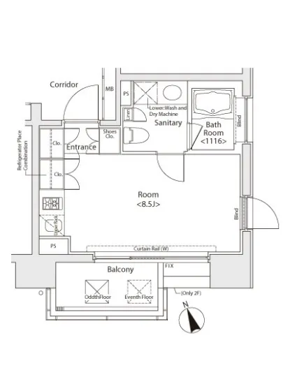 カスタリア戸越 409