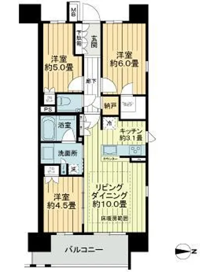 プレミスト千代田神田佐久間町 9F