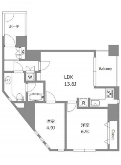 フリーディオ広尾南 1101