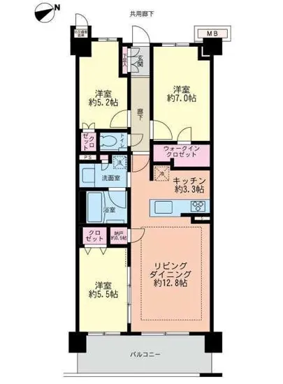 グランスイート高田馬場諏訪の杜 203
