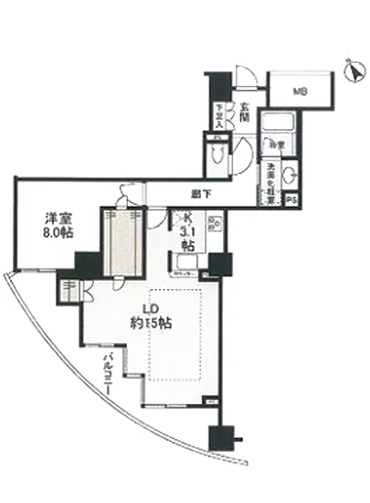 ドレッセ目黒インプレスタワー 303