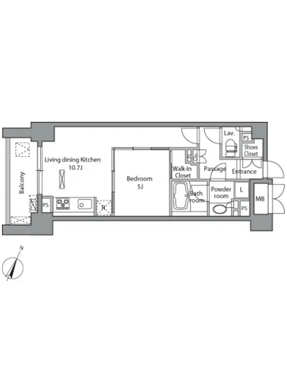 レジディア水道橋 204