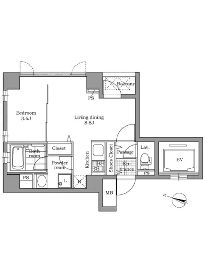 レジディア文京千石 401