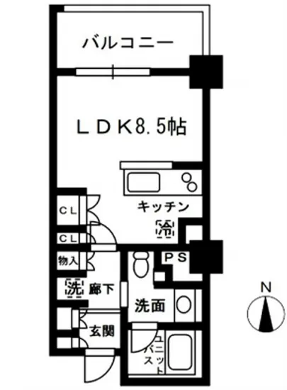 レジディア中落合 C-101