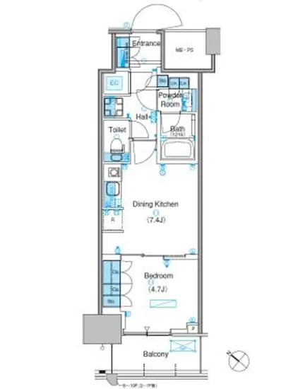 パークアクシス豊洲キャナル 1610