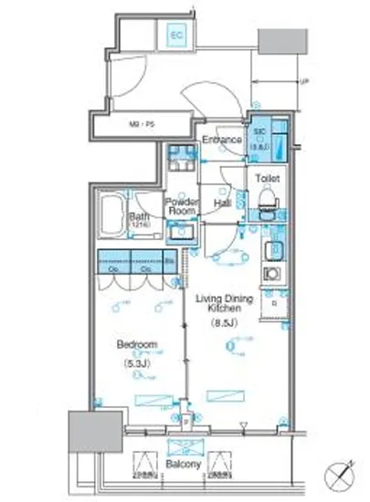 パークアクシス豊洲キャナル 1424