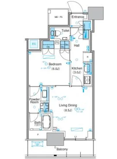 パークアクシス豊洲キャナル 607