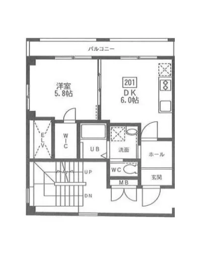 ルミナス高輪 201