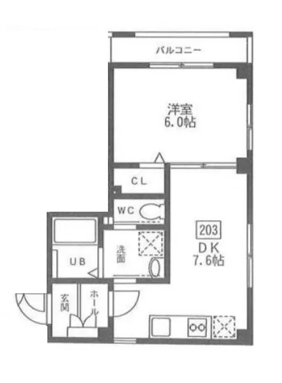 ルミナス高輪 203