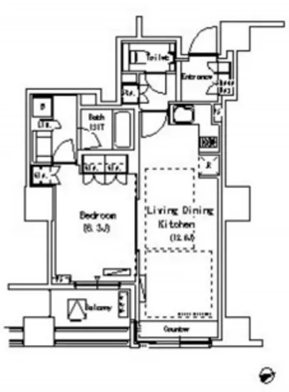パークアクシス代官山 605