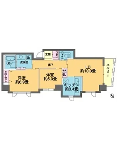 カスタリア若林公園 201