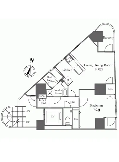 ブロンズ南青山 2階